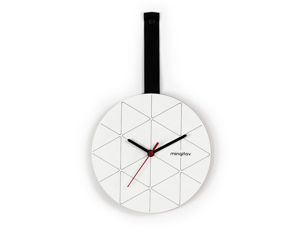 Minuet Wall Clock by Furnia at Eve Furniture