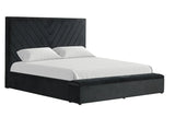 Mio Black Queen Platform Bed by New Era Innovations at Eve Furniture