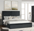 Mio Black King Platform Bed by New Era Innovations at Eve Furniture