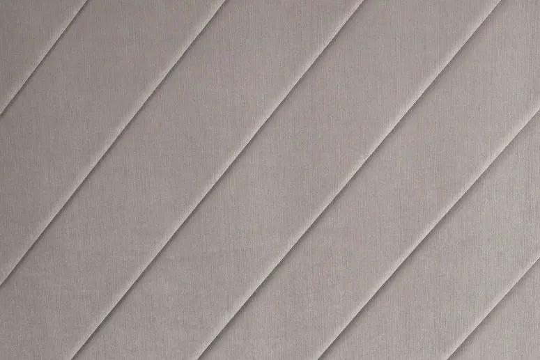 Mio Velvet Grey King Bed by New Era Innovations at Eve Furniture
