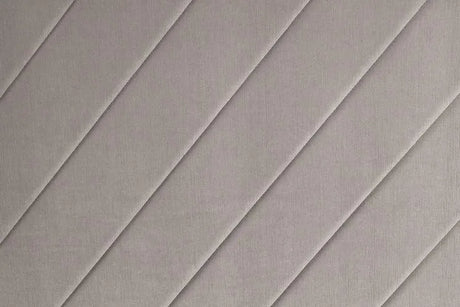 Mio Velvet Grey Queen Bed by New Era Innovations at Eve Furniture