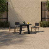 Mira Black Outdoor Dining Chair by MOES at Eve Furniture