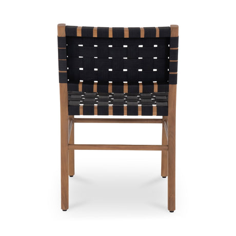 Mira Black Outdoor Dining Chair by MOES at Eve Furniture