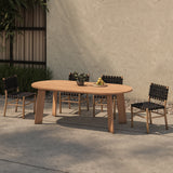 Mira Black Outdoor Dining Chair by MOES at Eve Furniture