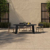Mira Black Outdoor Dining Chair by MOES at Eve Furniture