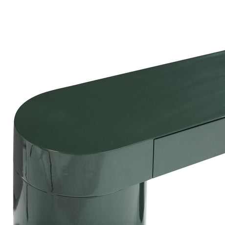 Mira High Gloss Console Table by TOV Furniture at Eve Furniture