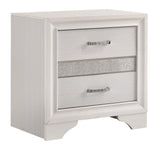 Miranda 2-Drawer Nightstand Tray White