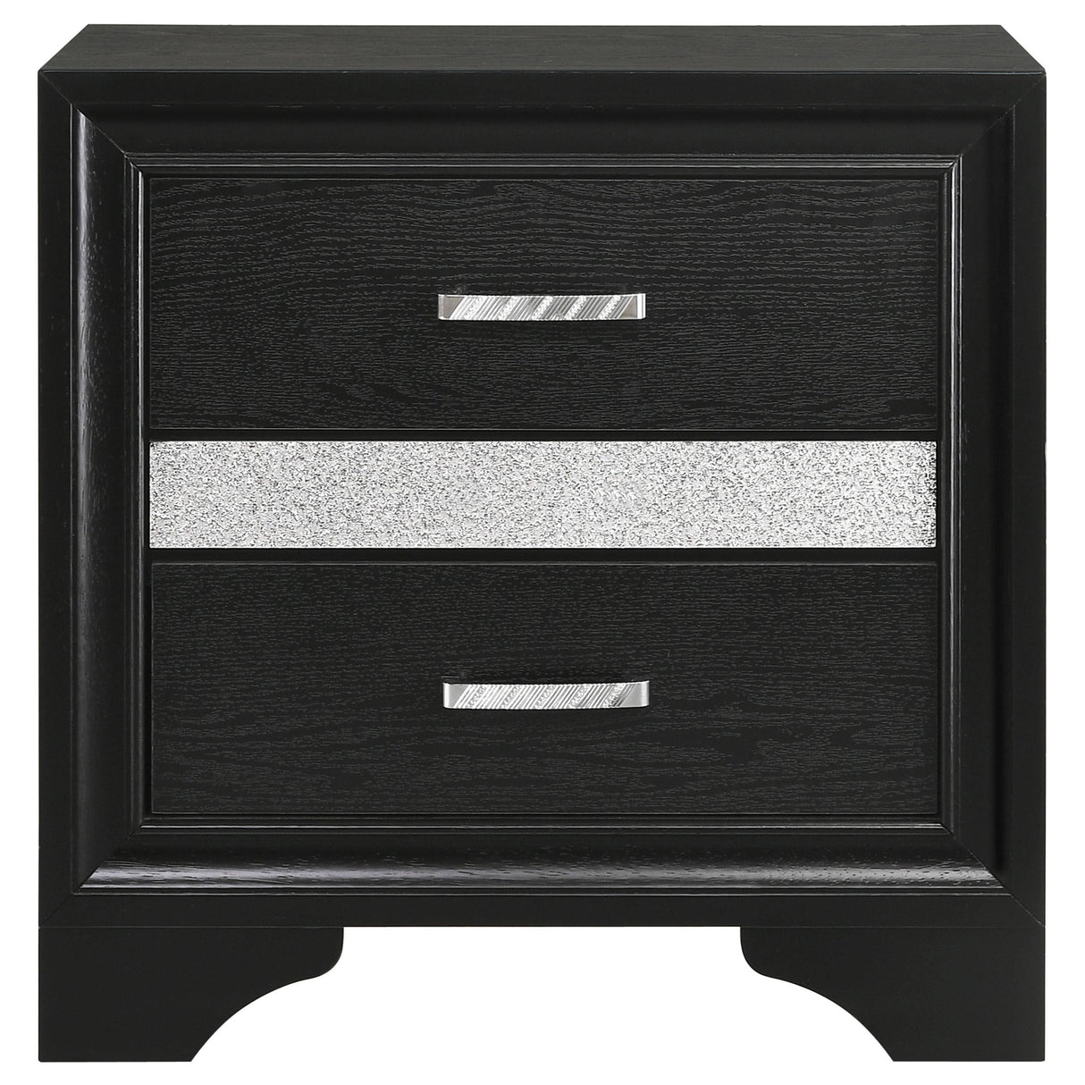 Miranda Black 4-Piece California King Bedroom Set