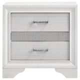 Miranda White 4-Piece California King Platform Storage Bedroom Set by Coaster at Eve Furniture