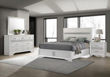 Miranda White 4-Piece Eastern King Bedroom Set