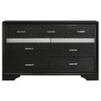 Miranda Black 4-Piece Eastern King Platform Storage Bedroom Set by Coaster at Eve Furniture