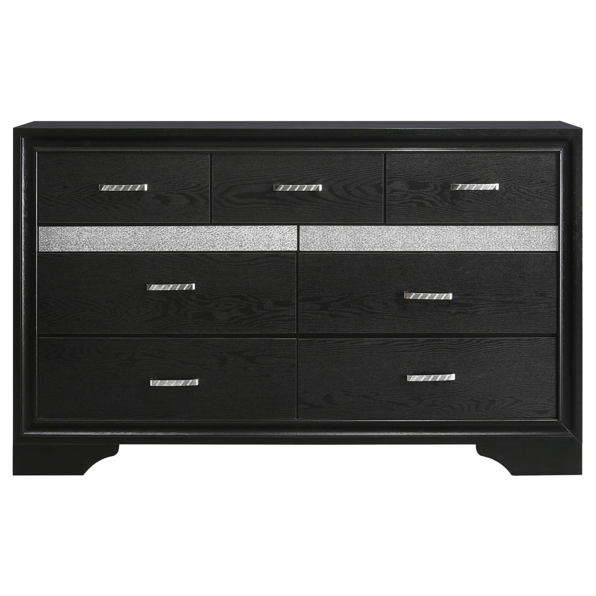 Miranda Black 4-Piece Eastern King Platform Storage Bedroom Set by Coaster at Eve Furniture