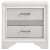 Miranda White 4-Piece Eastern King Platform Storage Bedroom Set by Coaster at Eve Furniture