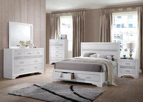 Miranda 4-Piece Queen Platform Storage Bedroom Set by Coaster at Eve Furniture