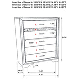 Miranda White 5-Piece Eastern King Bedroom Set