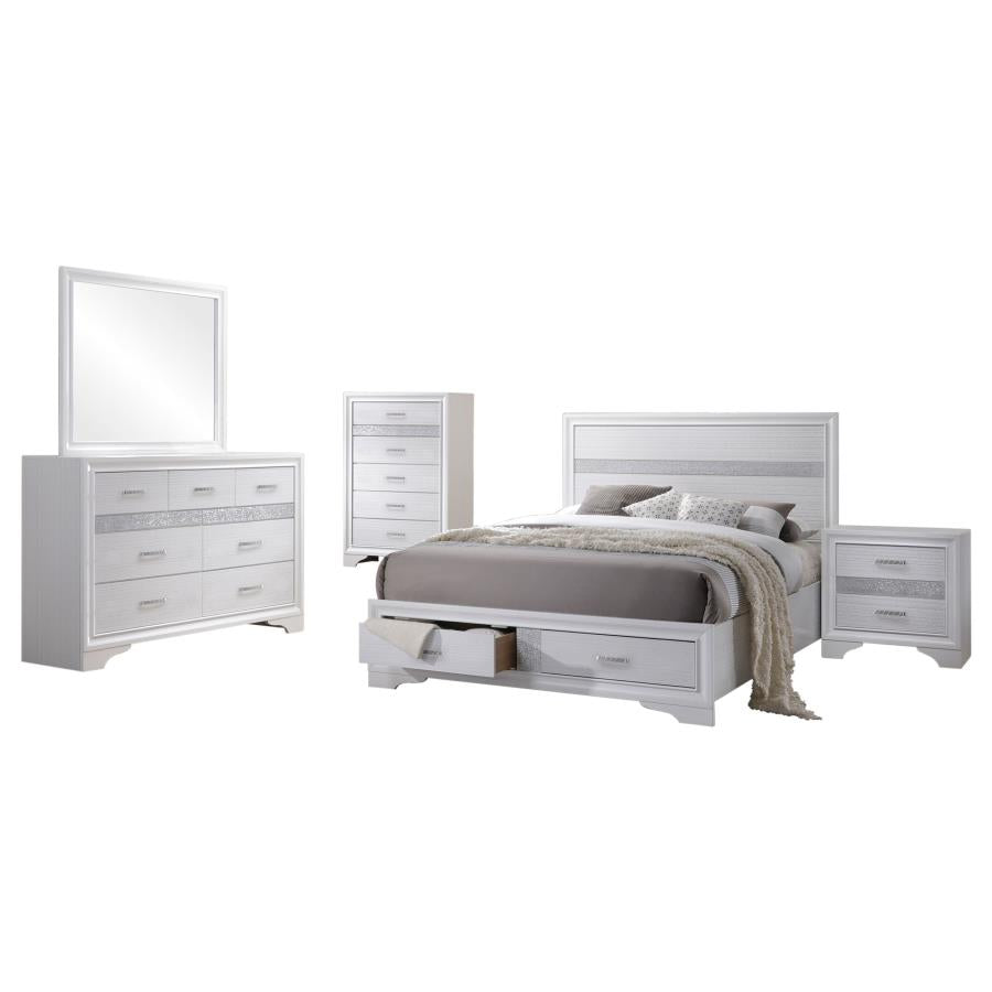Miranda 5-Piece Queen Platform Storage Bedroom Set by Coaster at Eve Furniture