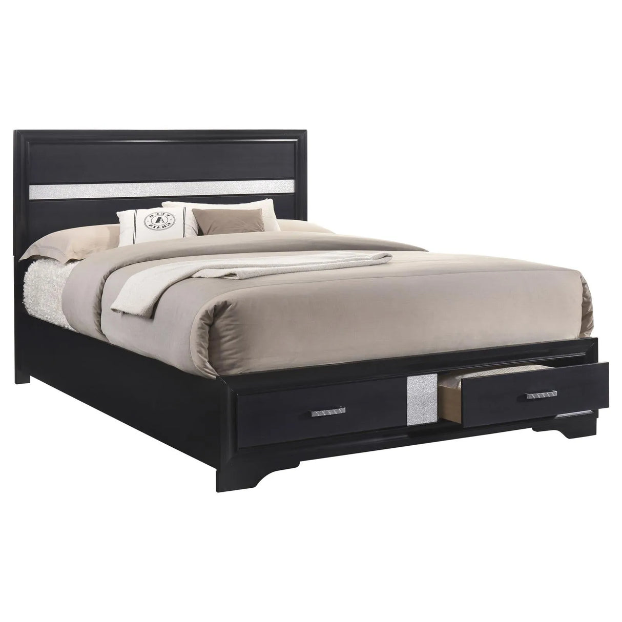 Miranda 5-Piece Queen Platform Storage Bedroom Set by Coaster at Eve Furniture