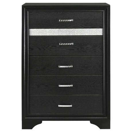 Miranda 5-Piece Queen Platform Storage Bedroom Set by Coaster at Eve Furniture