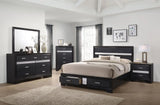 Miranda 5-Piece Queen Platform Storage Bedroom Set by Coaster at Eve Furniture
