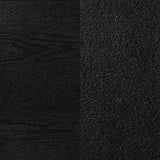 Miranda 55-inch Upholstered California King Panel Bed Black by Coaster at Eve Furniture