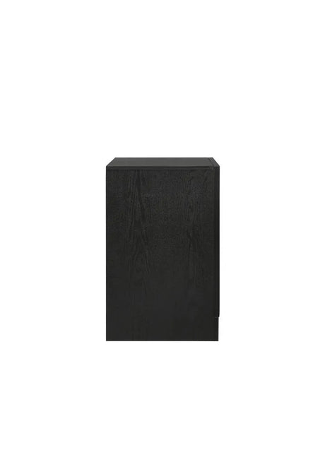 Miranda Black 2-Drawer Nightstand Tray by Coaster at Eve Furniture
