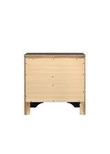 Miranda Black 2-Drawer Nightstand Tray by Coaster at Eve Furniture