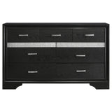 Miranda Black 4-Piece California King Bedroom Set by Coaster at Eve Furniture