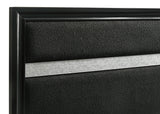 Miranda Black 4-Piece Eastern King Bedroom Set by Coaster at Eve Furniture