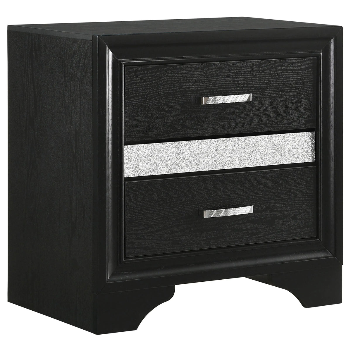 Miranda Black 4-Piece Full Bedroom Set by Coaster at Eve Furniture