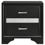 Miranda Black 4-Piece Full Bedroom Set by Coaster at Eve Furniture