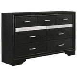 Miranda Black 4-Piece Full Bedroom Set by Coaster at Eve Furniture