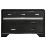 Miranda Black 4-Piece Full Bedroom Set by Coaster at Eve Furniture