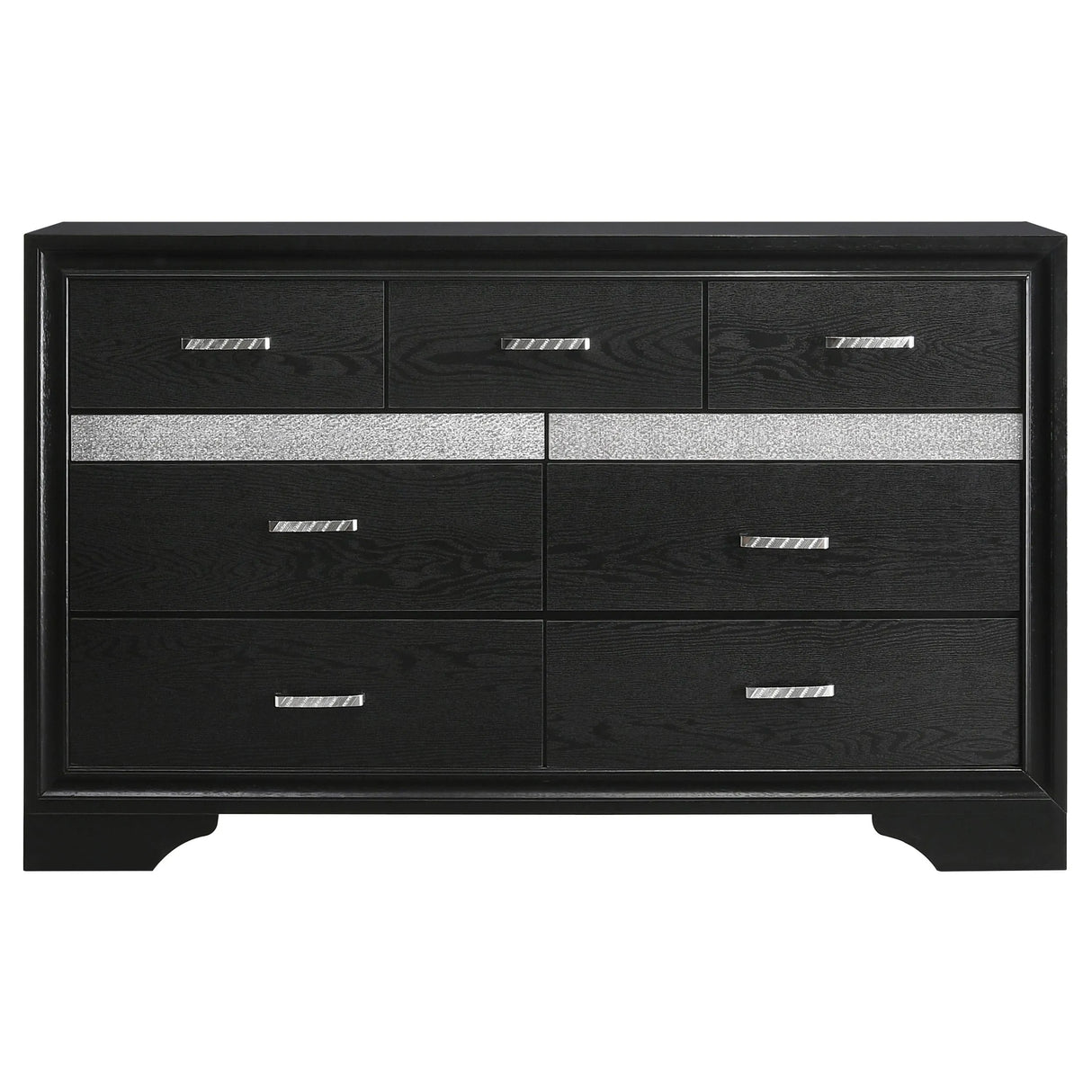 Miranda Black 4-Piece Queen Bedroom Set by Coaster at Eve Furniture
