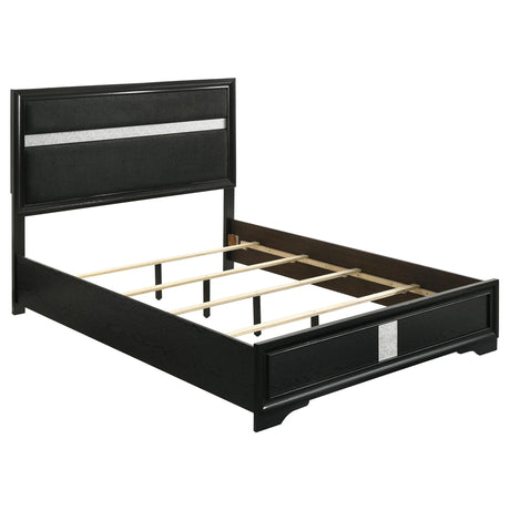 Miranda Black 5-Piece Queen Bedroom Set by Coaster at Eve Furniture