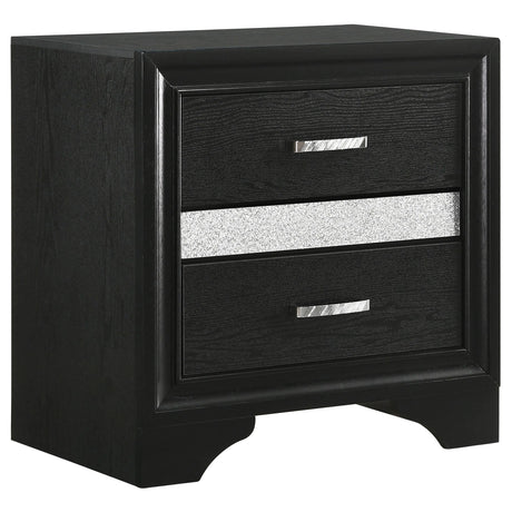 Miranda Black 5-Piece Queen Bedroom Set by Coaster at Eve Furniture