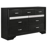 Miranda Black 5-Piece Queen Bedroom Set by Coaster at Eve Furniture