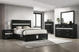 Miranda Black 5-Piece Queen Bedroom Set by Coaster at Eve Furniture