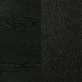 Miranda Black 55-inch Upholstered Twin Panel Bed by Coaster at Eve Furniture