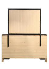 Miranda Black Rectangular Mirror by Coaster at Eve Furniture