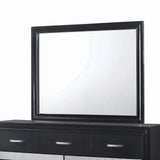 Miranda Black Rectangular Mirror by Coaster at Eve Furniture