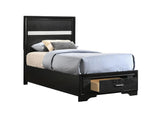 Miranda Black Twin Storage Bed by Coaster at Eve Furniture
