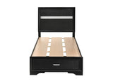 Miranda Black Twin Storage Bed by Coaster at Eve Furniture