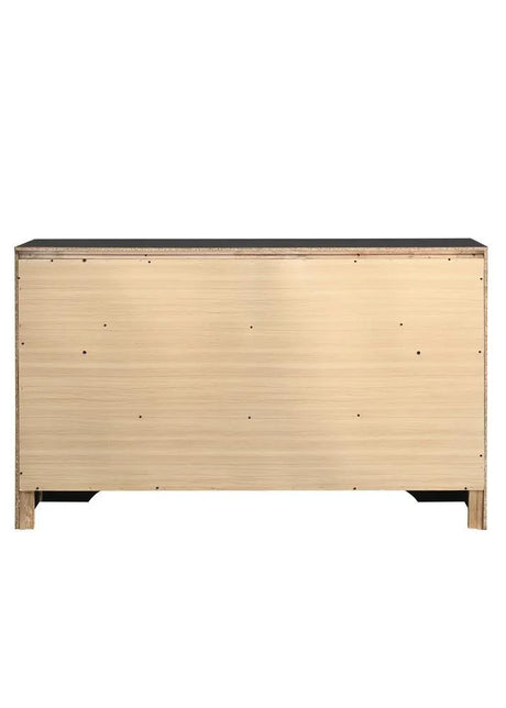 Miranda Black/Rhinestone 7-Drawer Dresser by Coaster at Eve Furniture