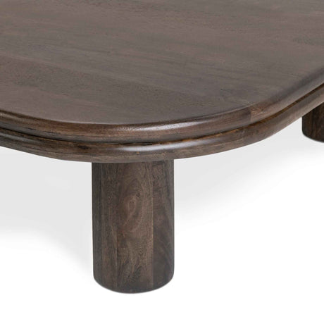 Miranda Cocoa Brown Coffee Table by Classic Home at Eve Furniture