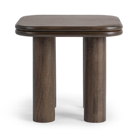Miranda Cocoa Brown 24" End Table by Classic Home at Eve Furniture