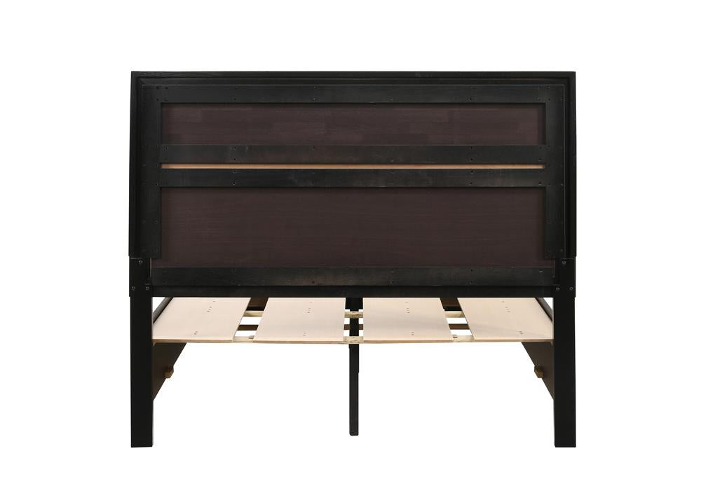 Miranda Full Storage Bed Black