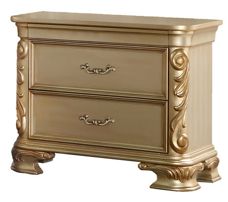 Miranda Gold Bedroom Set by Cosmos Furniture at Eve Furniture