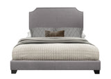 Miranda Gray Full Upholstered Bed by Homelegance at Eve Furniture