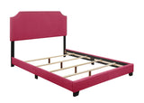 Miranda Pink King Upholstered Bed by Homelegance at Eve Furniture