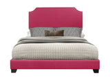 Miranda Pink King Upholstered Bed by Homelegance at Eve Furniture
